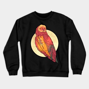 Witch Owl - Moon Crewneck Sweatshirt